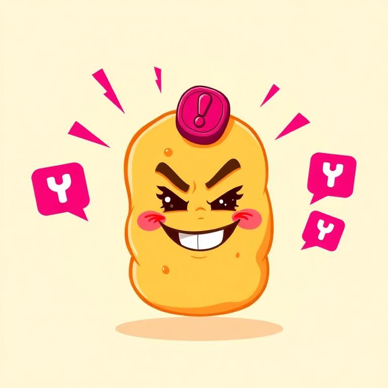 Notification Nugget character illustration