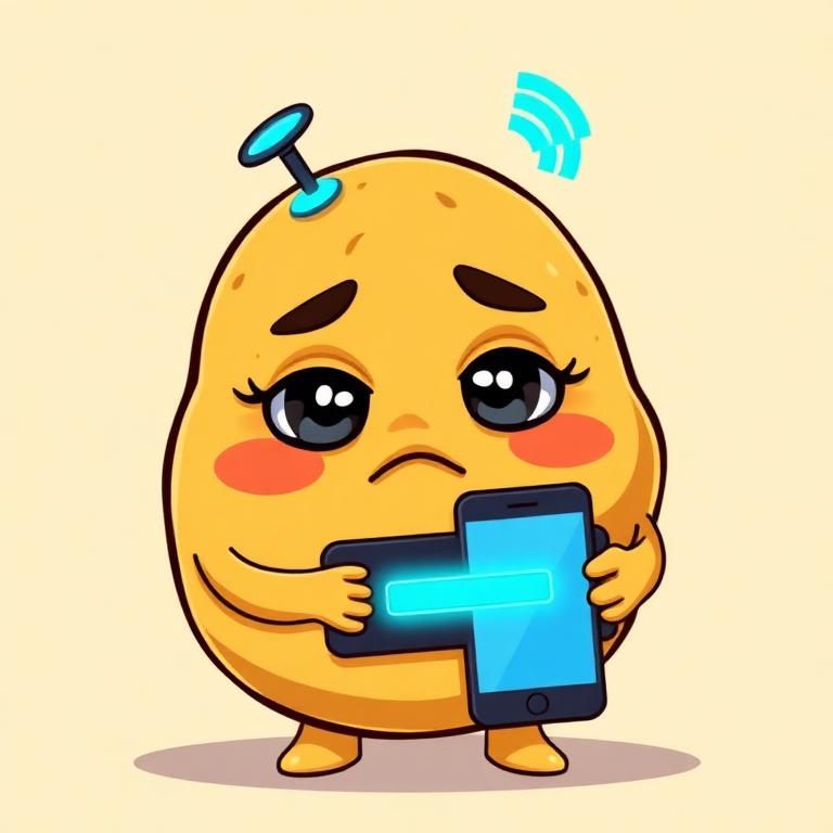WiFiPotato character illustration